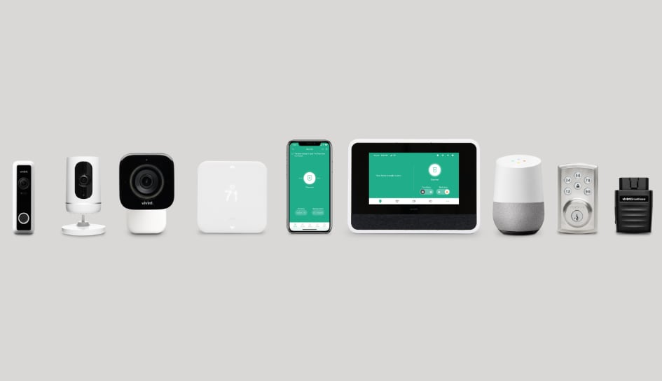 Vivint home security product line in Wausau
